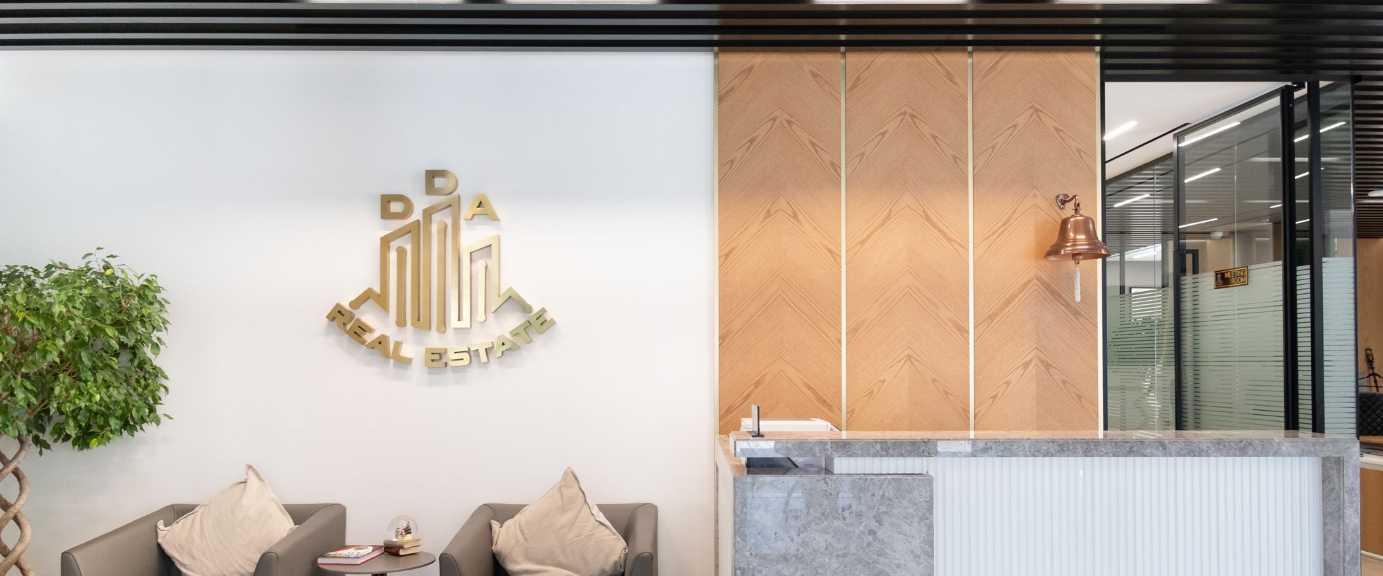 DDA Consulting office reception in Dubai